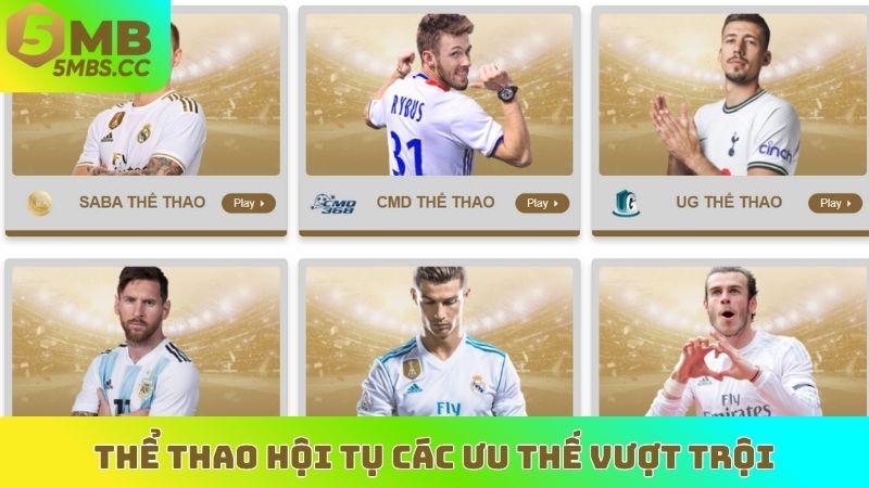 Thể thao hội tụ các ưu thế vượt trội