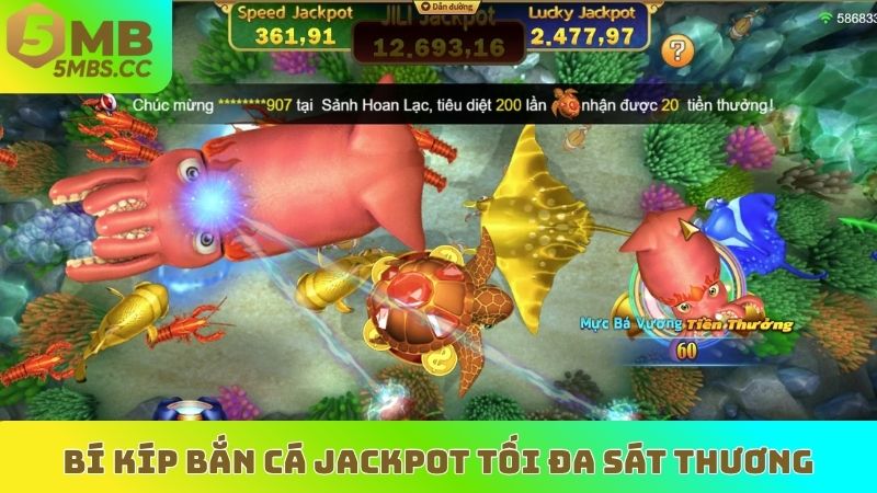 Bí kíp bắn cá Jackpot tối đa sát thương