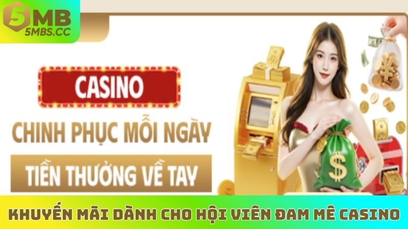 Khuyến mãi dành cho hội viên đam mê casino