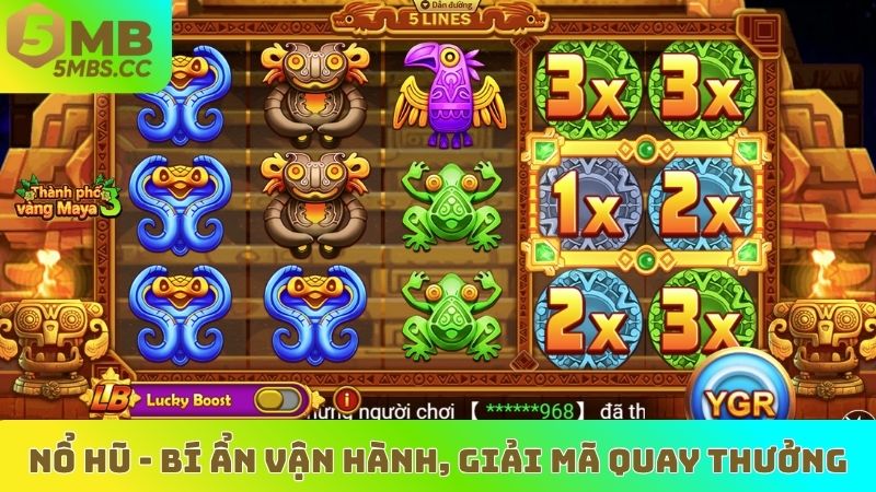 Nổ hũ - Bí ẩn vận hành, giải mã quay thưởng