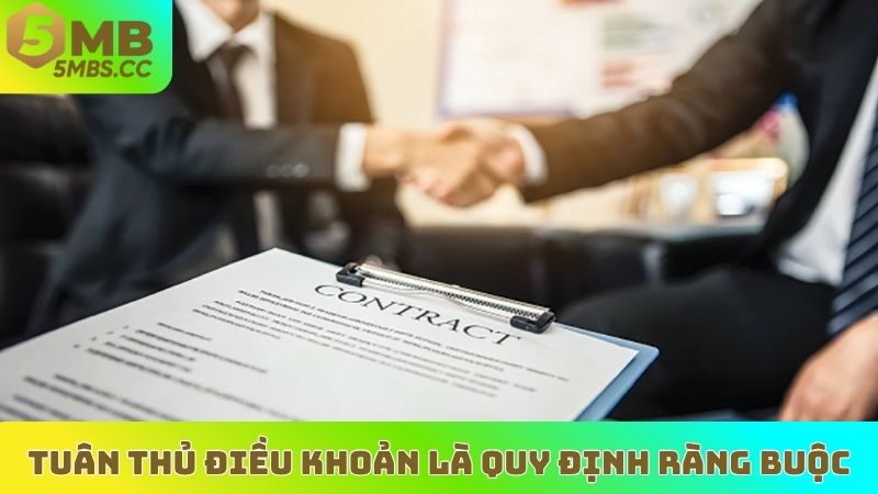 Tuân thủ điều khoản là quy định ràng buộc
